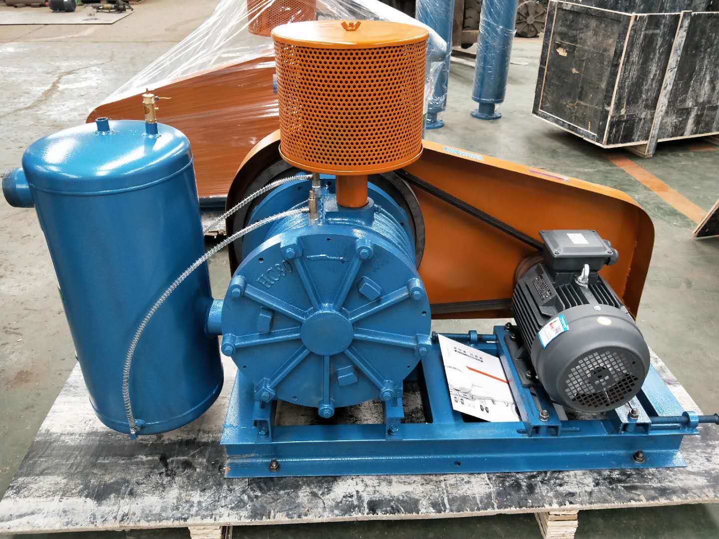罗茨风机具有强制管道变形和延长管道寿命的作用
