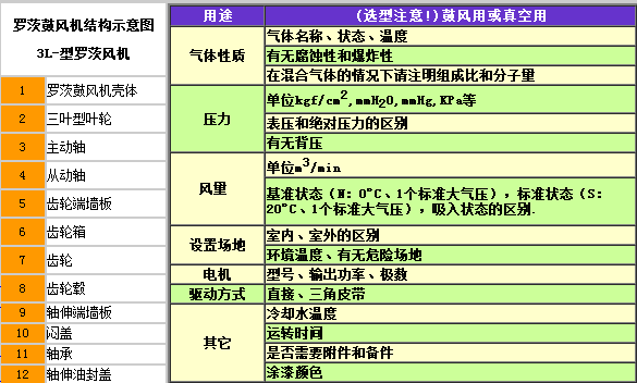 罗茨鼓风机拆卸(图2) 罗茨鼓风机拆卸(图2)